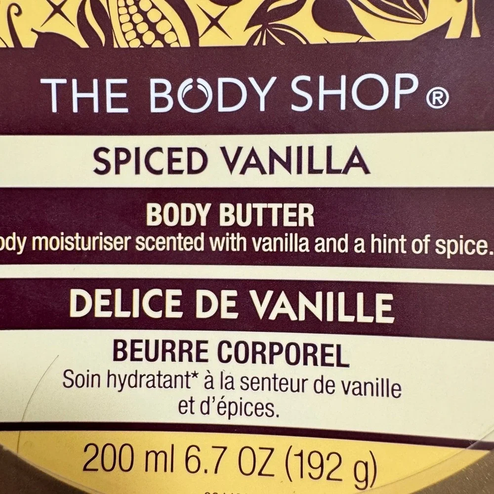 Discontinued The Body Shop Spiced Vanilla Body Butter 6.7 oz 200ml New Two Pack‎